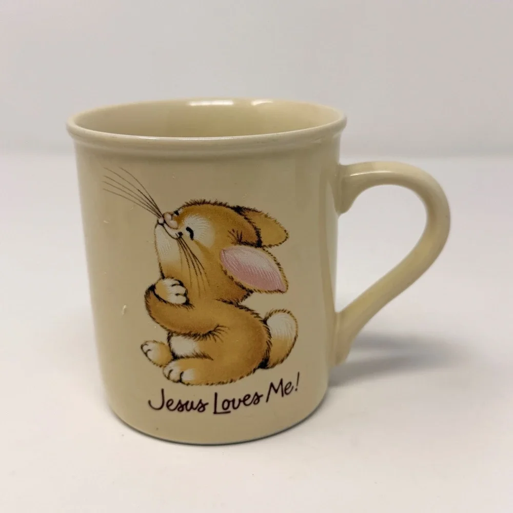 Vintage Hallmark Mugs Set‎ of 4 – Inspirational Religious Friendship – Japan